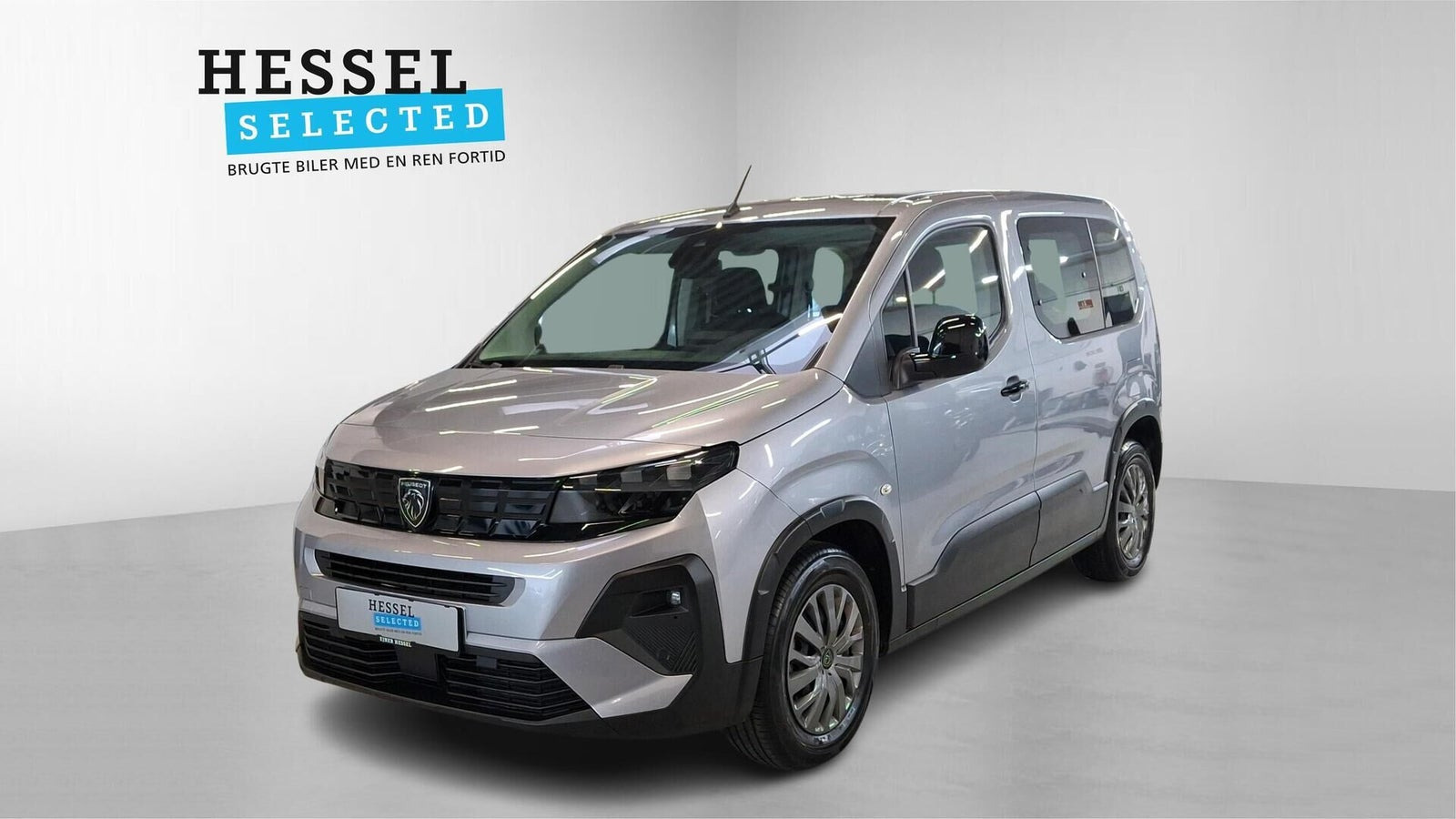 Sølv Peugeot e-Rifter fra 2025