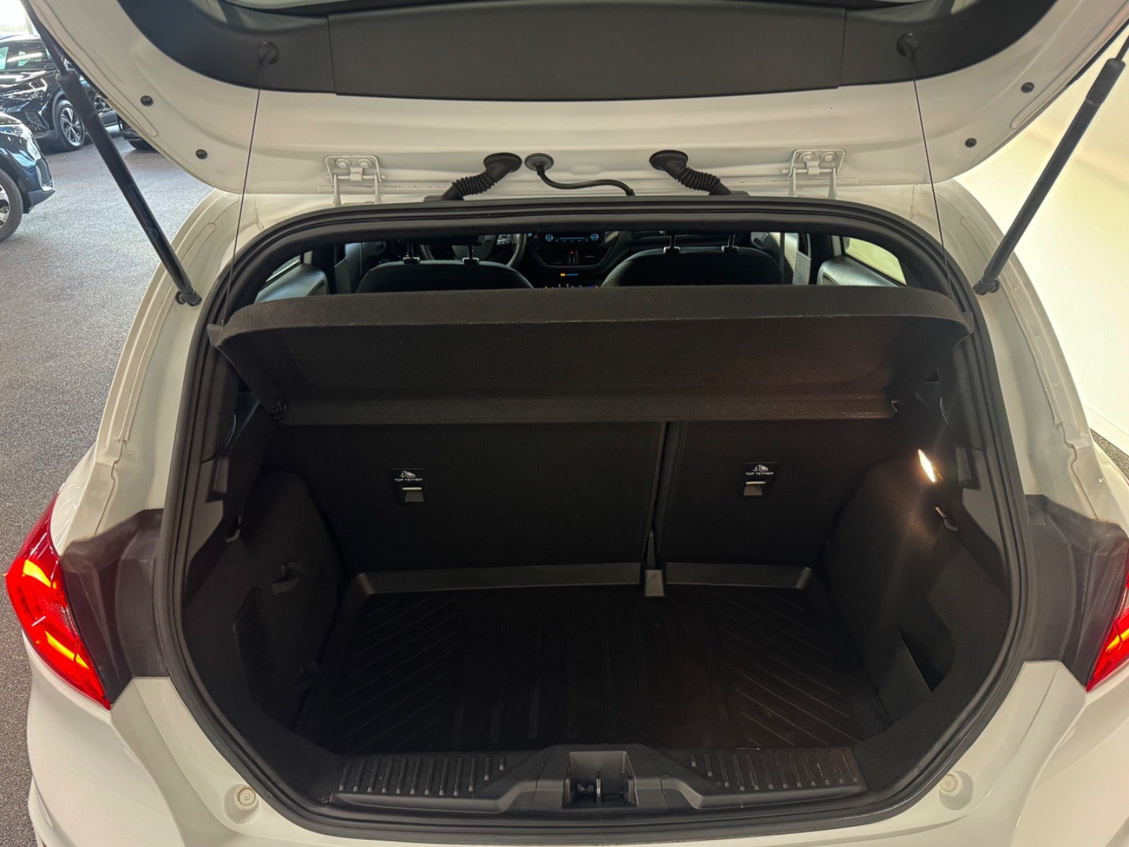 Hvid Ford Fiesta fra 2019