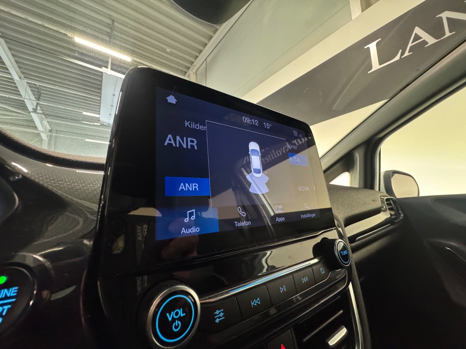 Hvid Ford Fiesta fra 2019