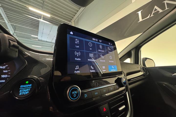 Hvid Ford Fiesta fra 2019