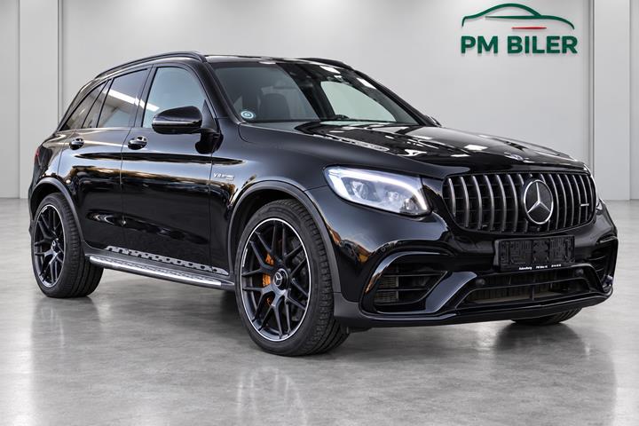Sort Mercedes GLC63 fra 2019