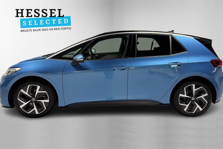 Blå VW ID.3 fra 2024