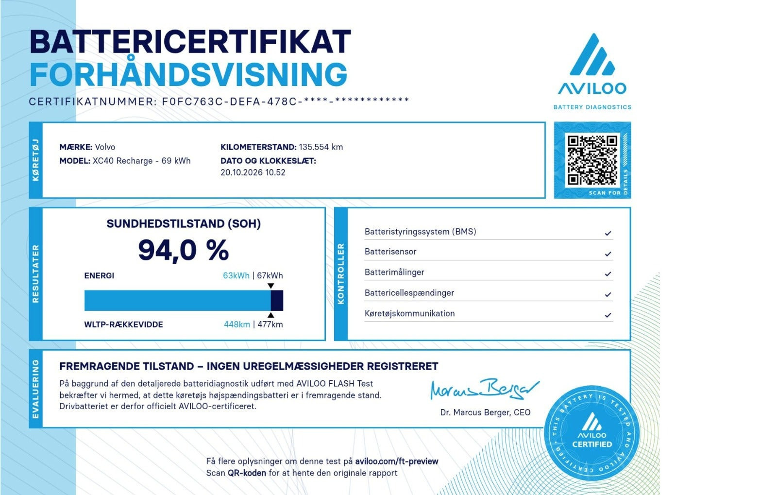undefined Volvo XC40 fra 2022