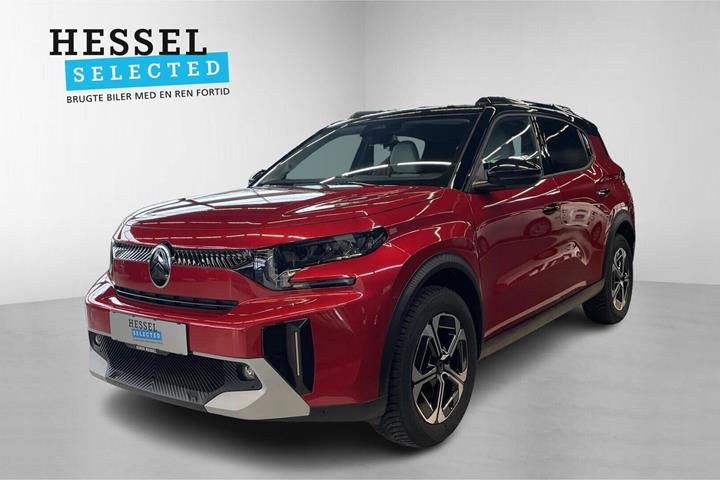 Rød Citroën e-C3 Aircross fra 2026