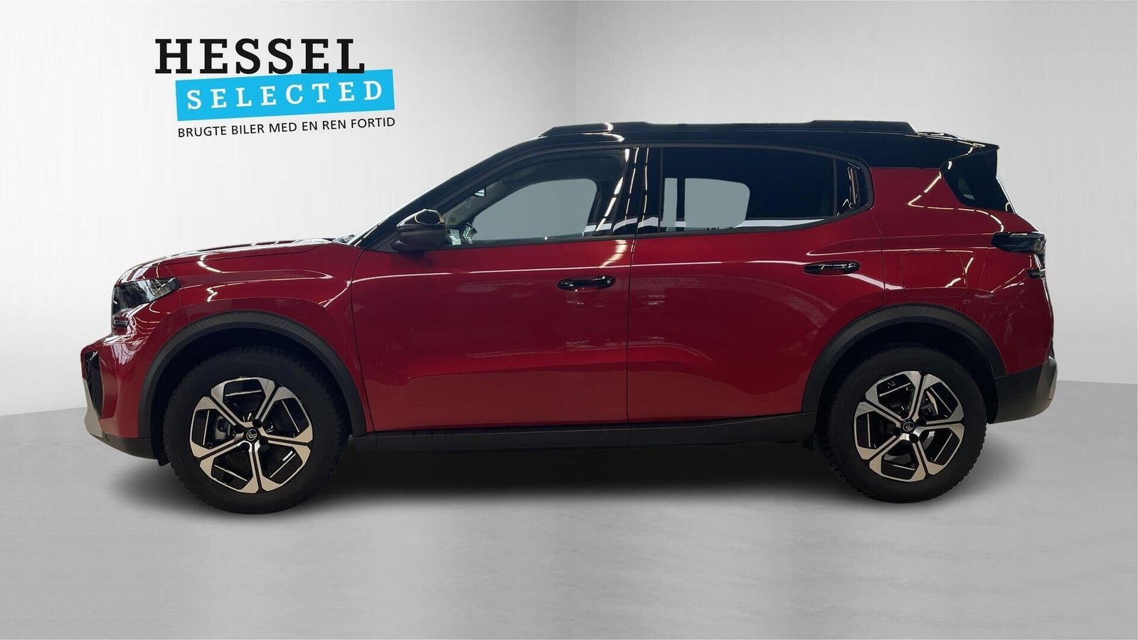 Rød Citroën e-C3 Aircross fra 2026