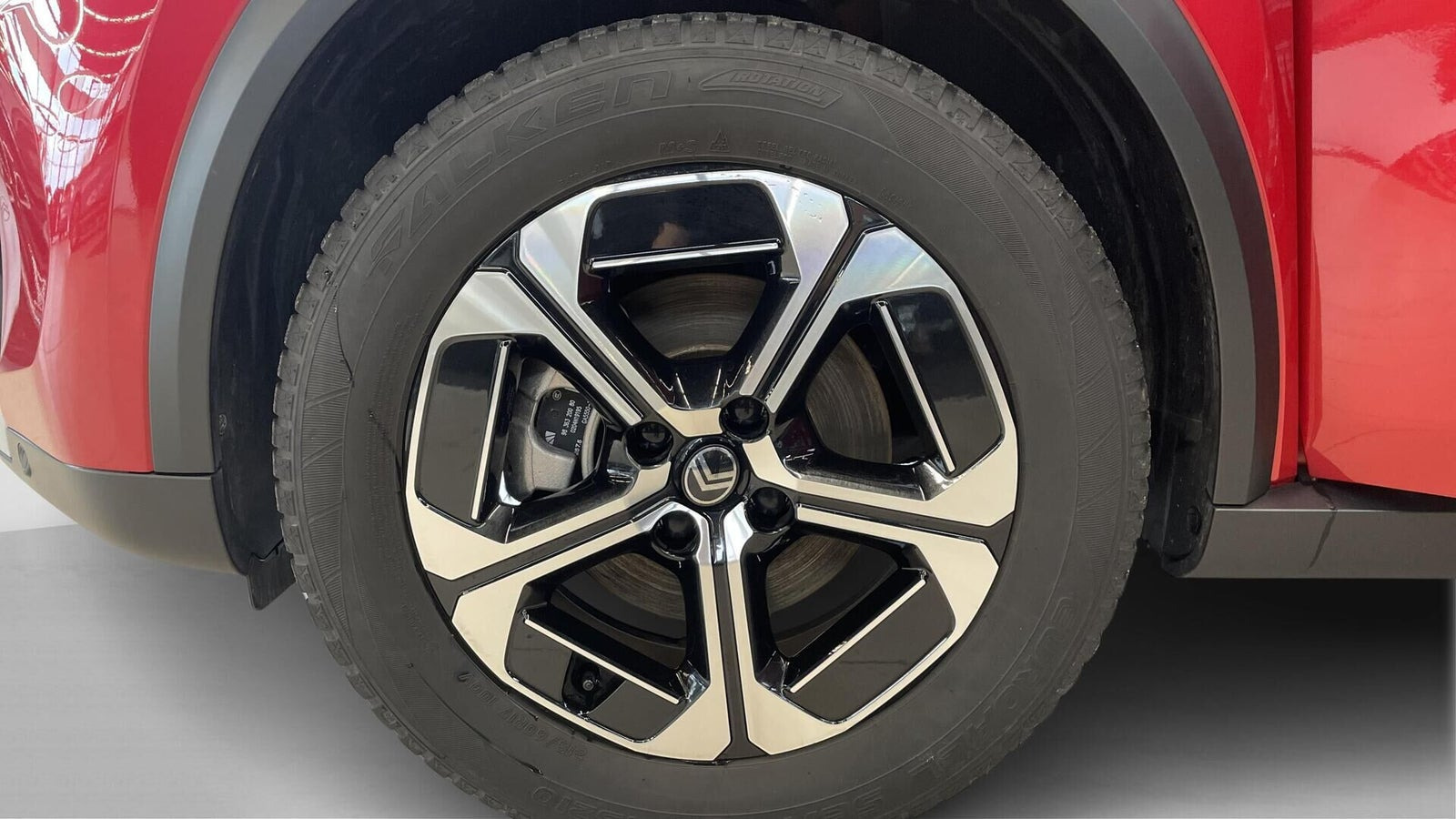 Rød Citroën e-C3 Aircross fra 2026