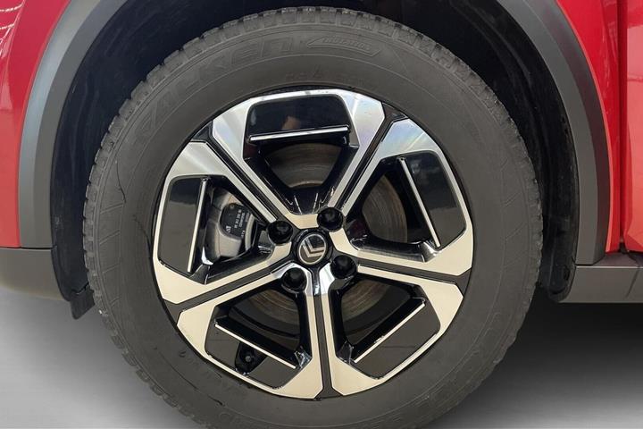 Rød Citroën e-C3 Aircross fra 2026
