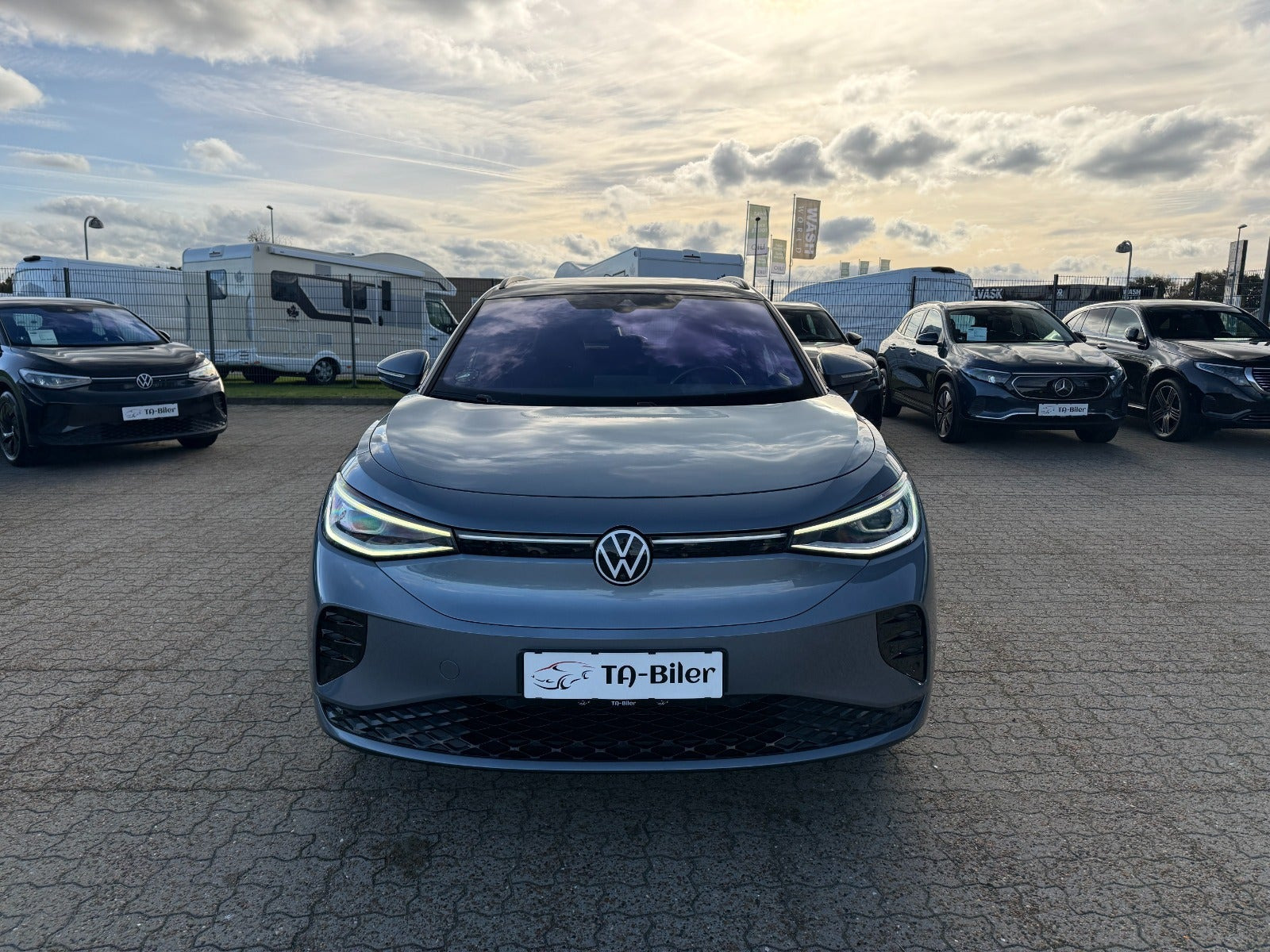 Sølv VW ID.4 fra 2022