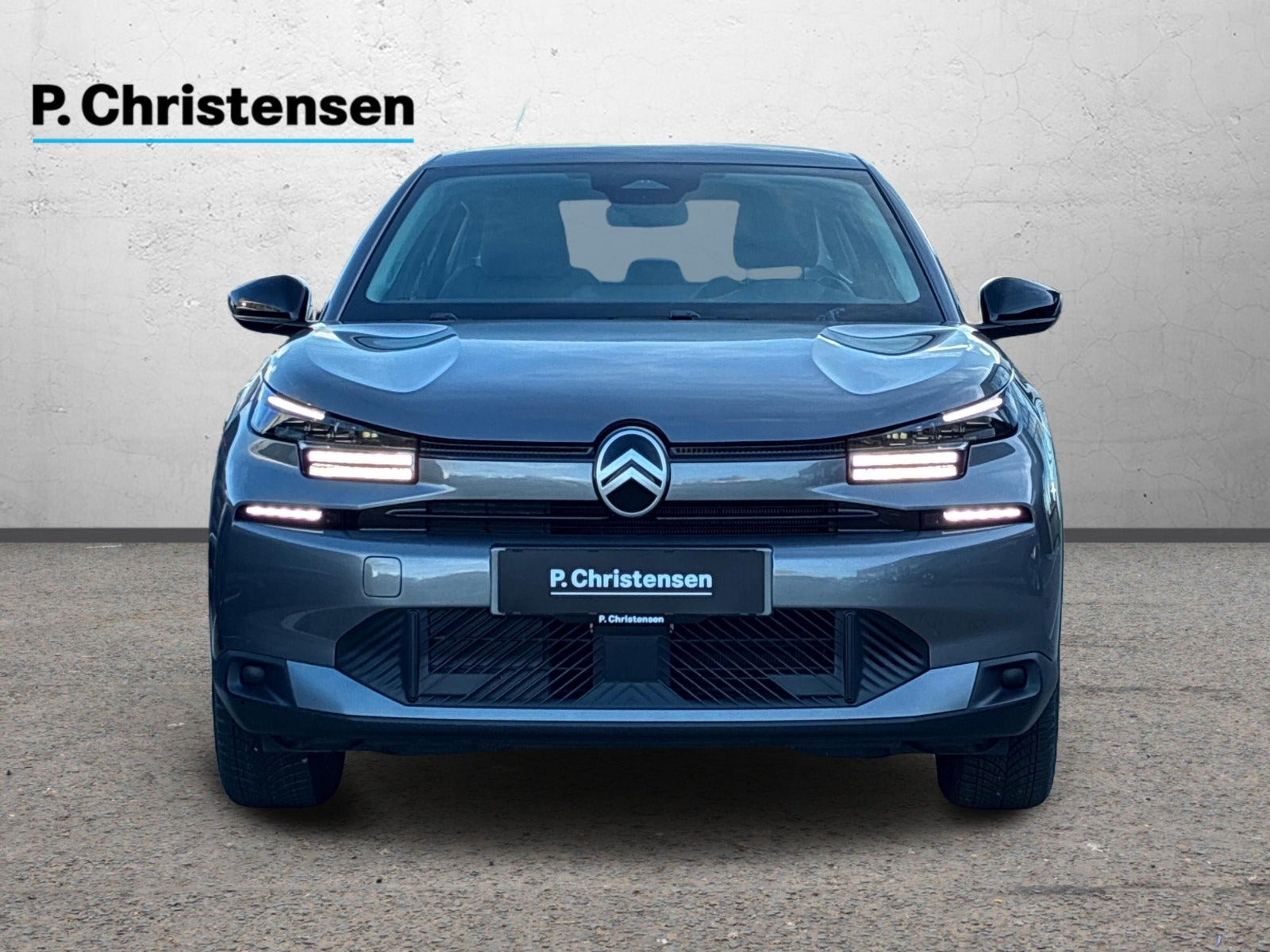 Grå Citroën ë-C4 X fra 2025