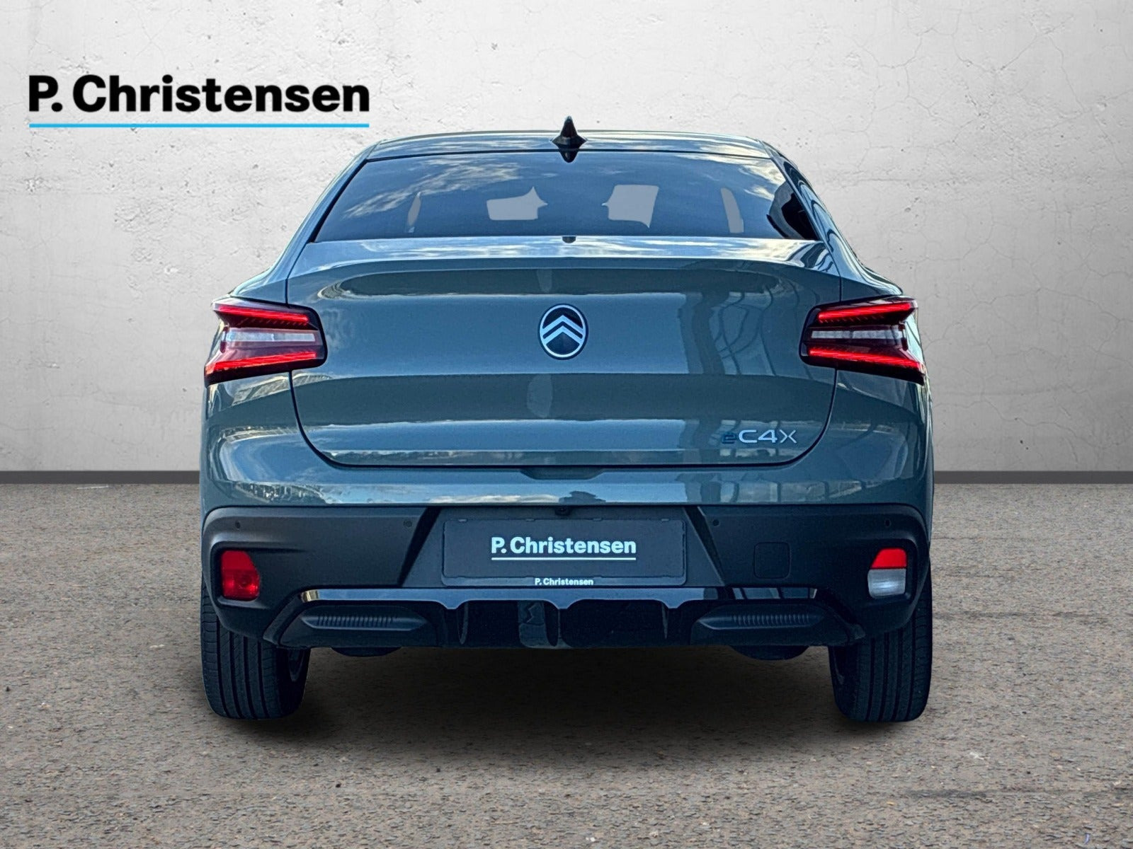 Grøn Citroën ë-C4 X fra 2024