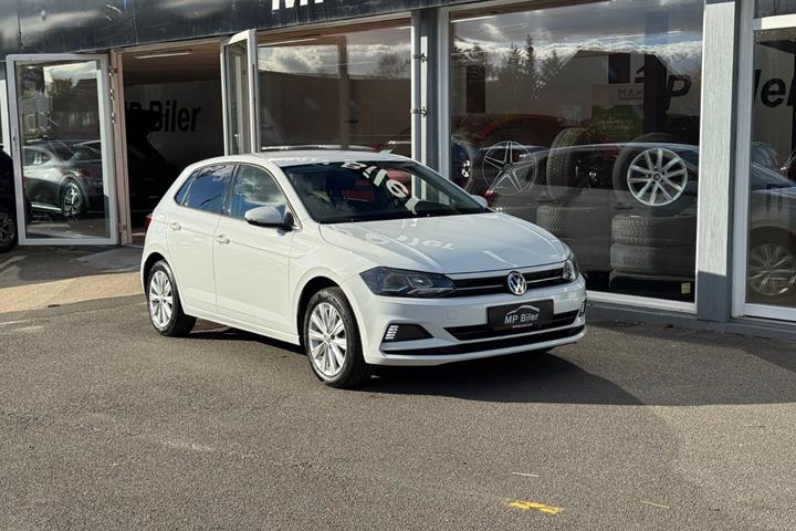 Hvid VW Polo fra 2020