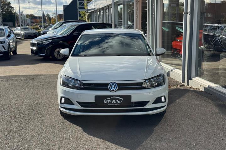 Hvid VW Polo fra 2020