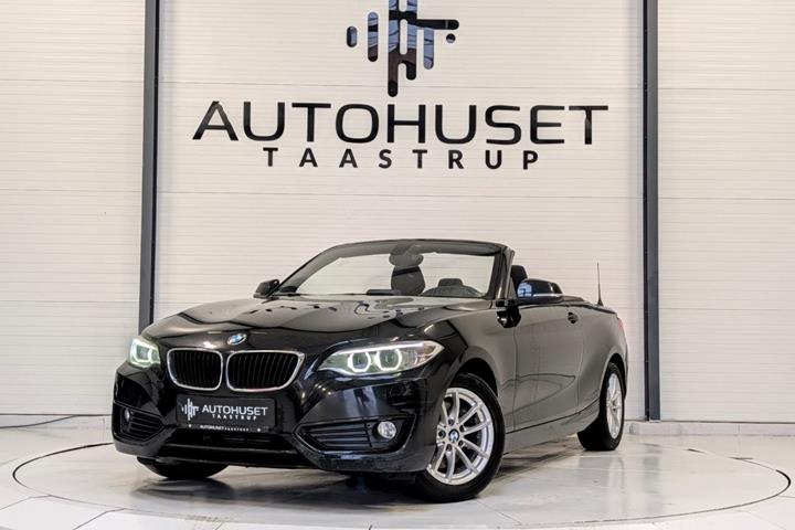 Sort BMW 220i fra 2016