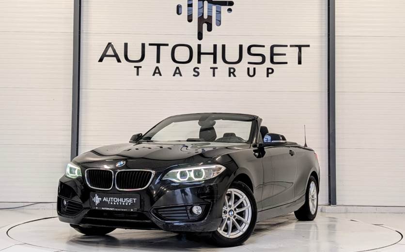BMW 220i 2,0 Cabriolet aut.