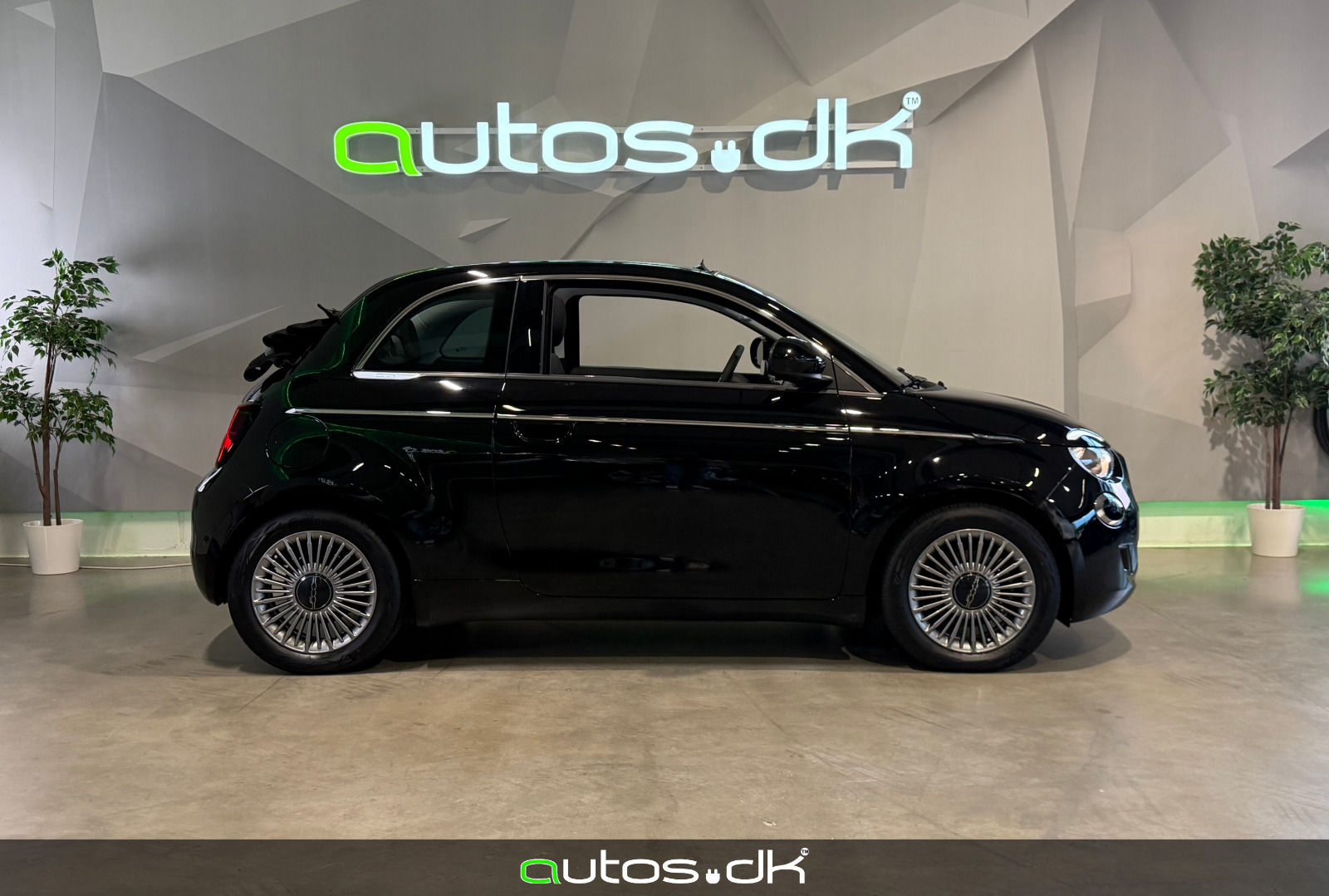Sort Fiat 500e fra 2023