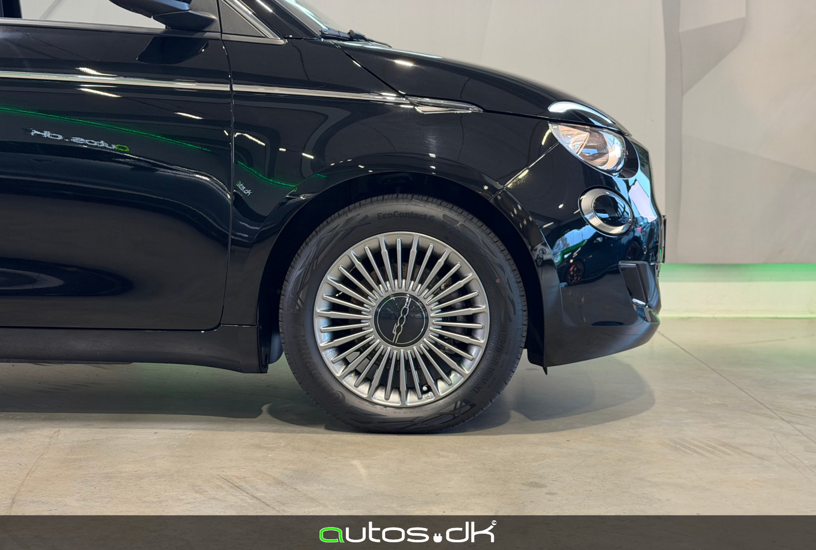Sort Fiat 500e fra 2023