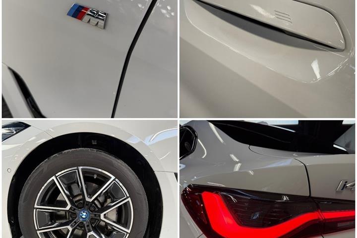Hvid BMW i4 fra 2022