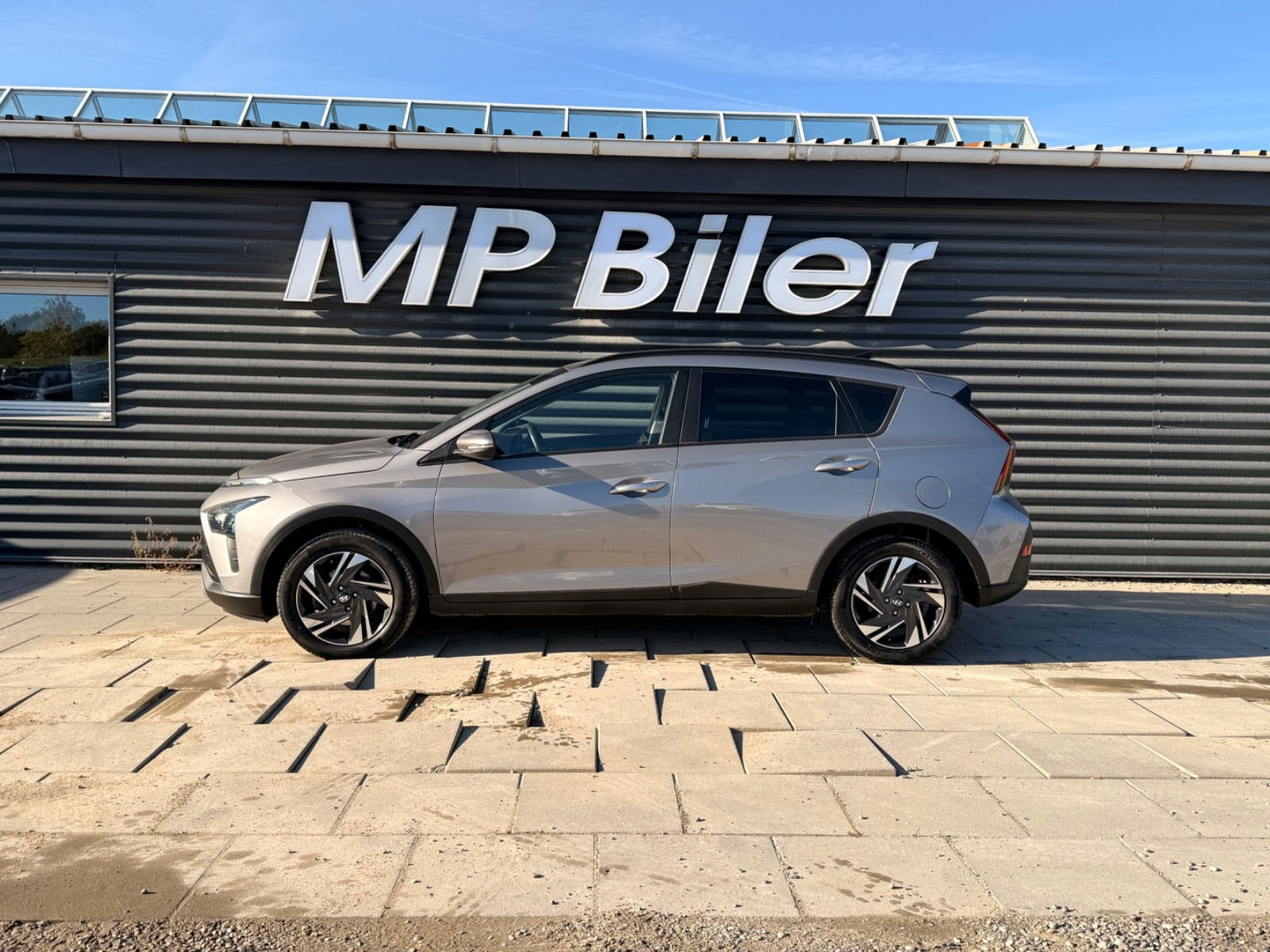 Sølv Hyundai Bayon fra 2023