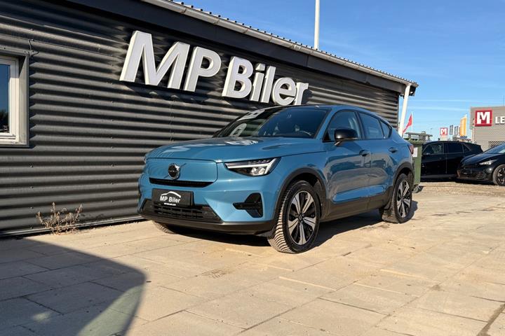 Blå Volvo C40 fra 2022