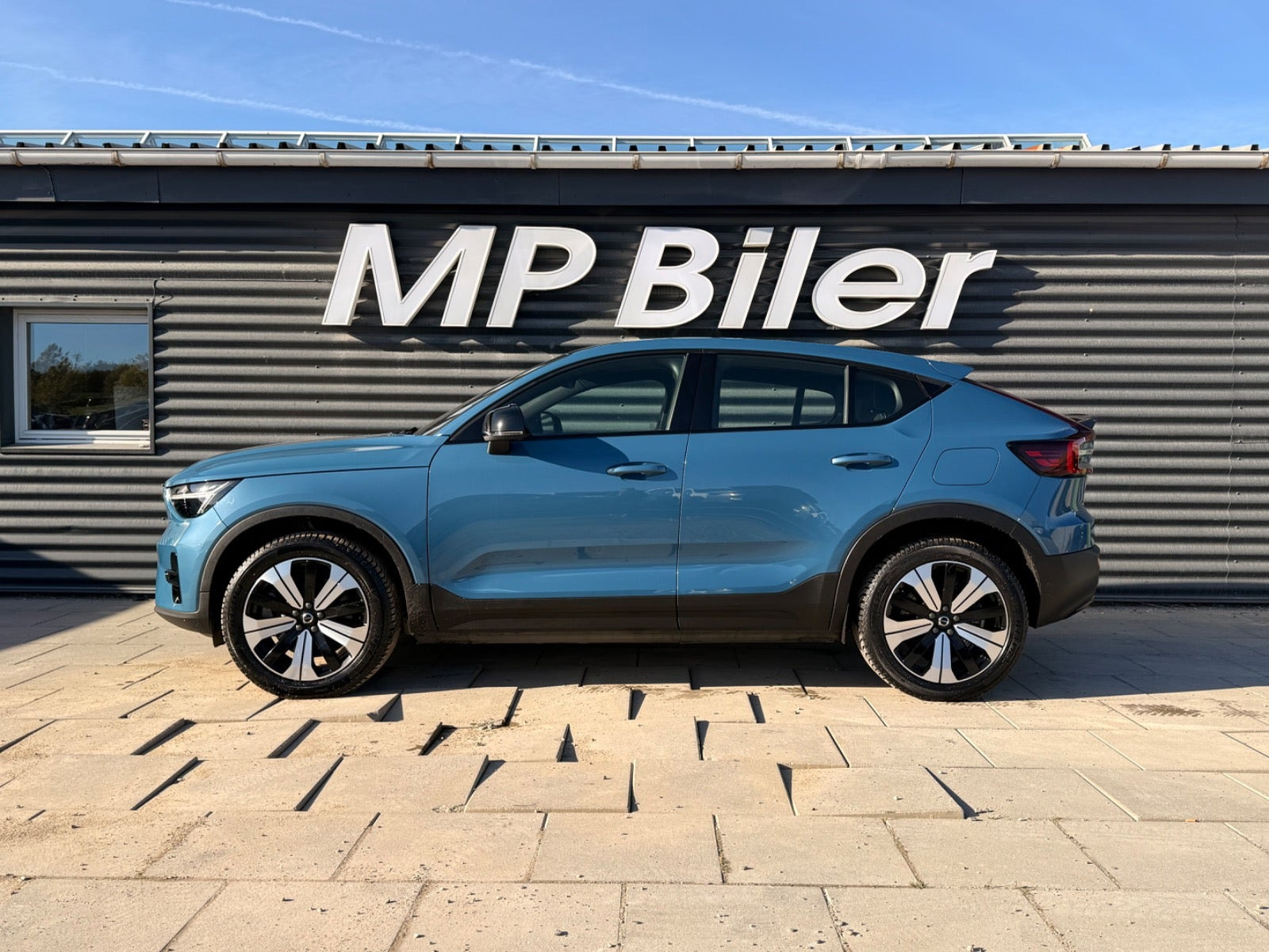 Blå Volvo C40 fra 2022