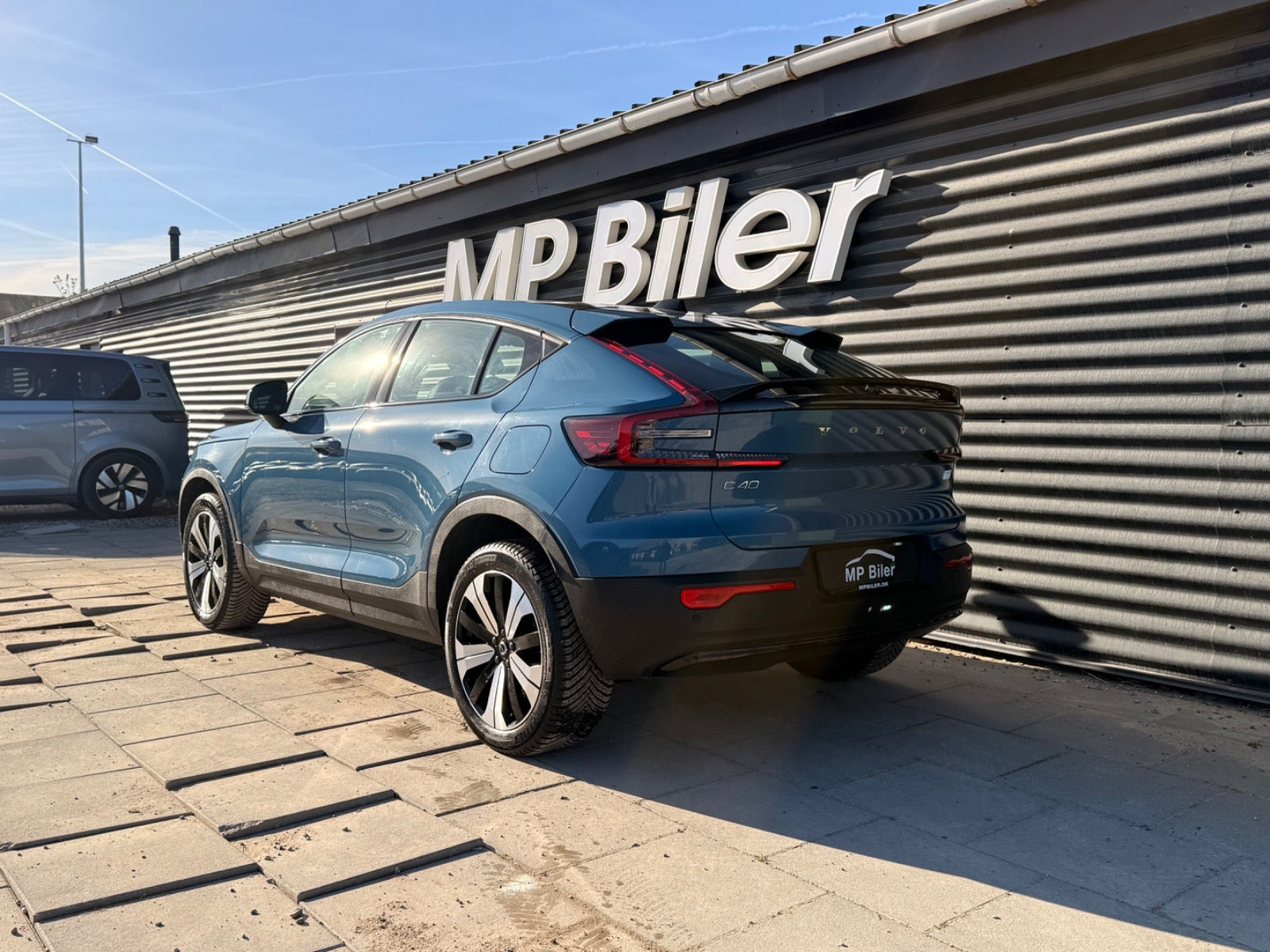 Blå Volvo C40 fra 2022