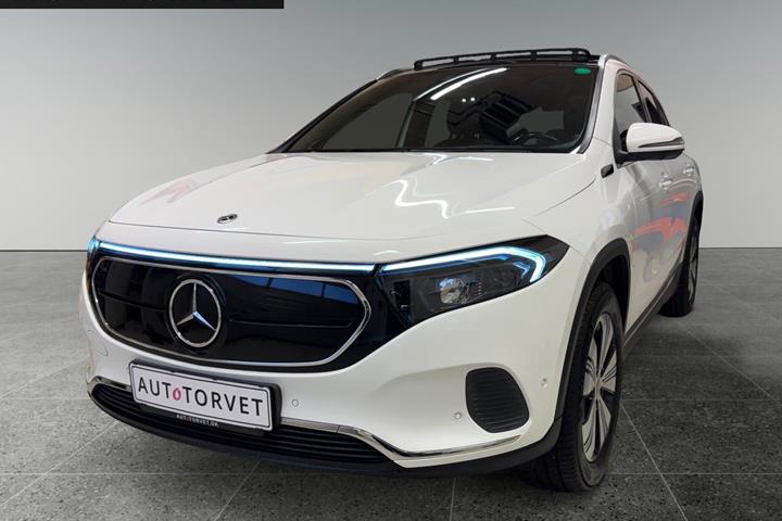 Hvid Mercedes EQA250 fra 2021