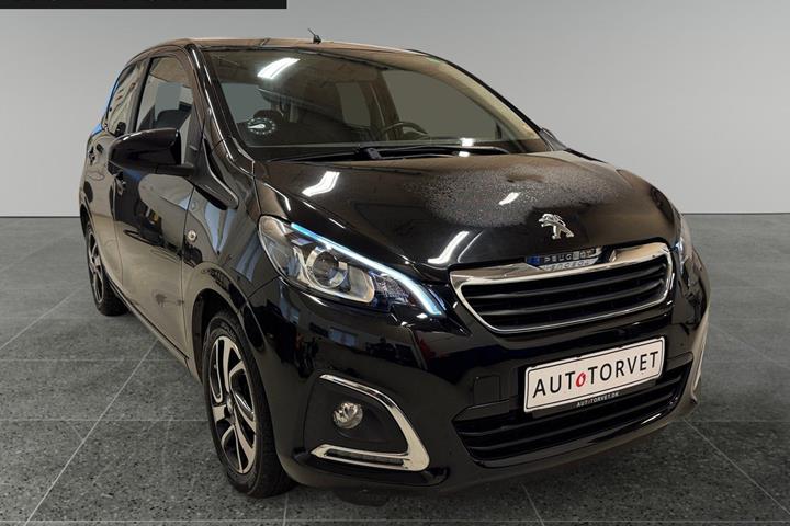 Sort Peugeot 108 fra 2020