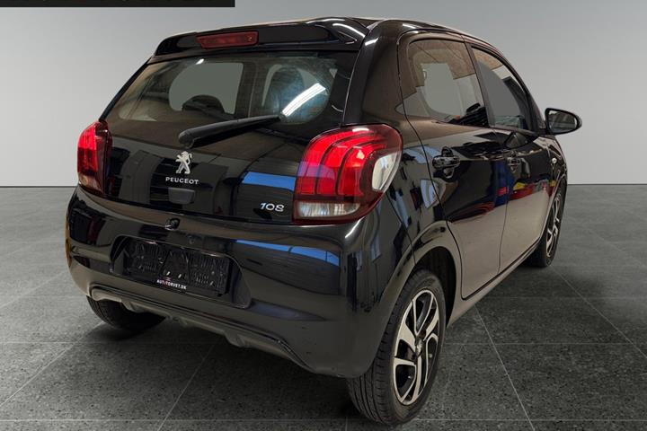 Sort Peugeot 108 fra 2020