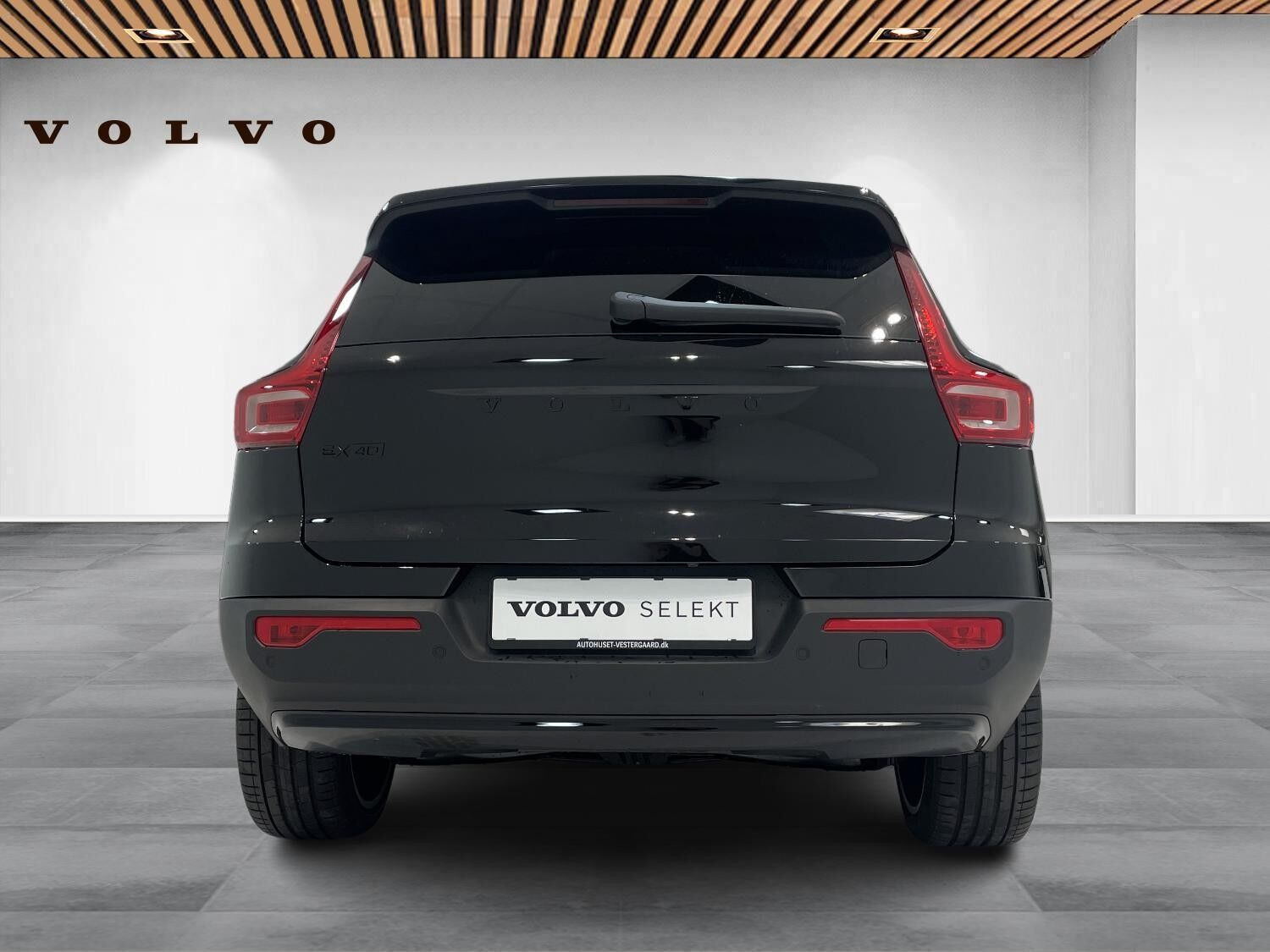 Sort Volvo EX40 fra 2026