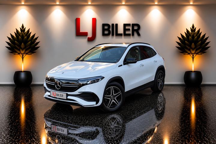 Hvid Mercedes EQA250 fra 2022