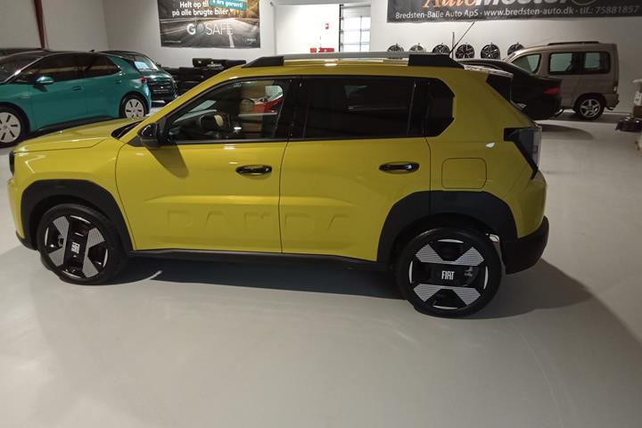 Gul Fiat Grande Panda fra 2025
