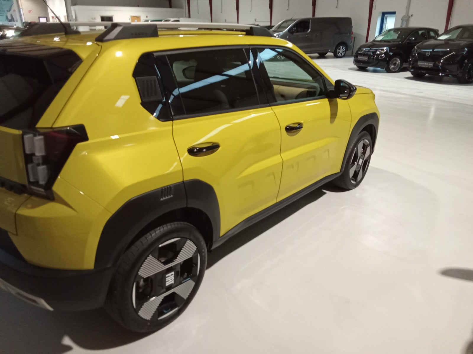Gul Fiat Grande Panda fra 2025