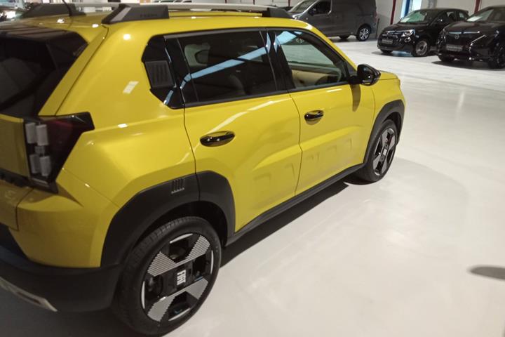 Gul Fiat Grande Panda fra 2025