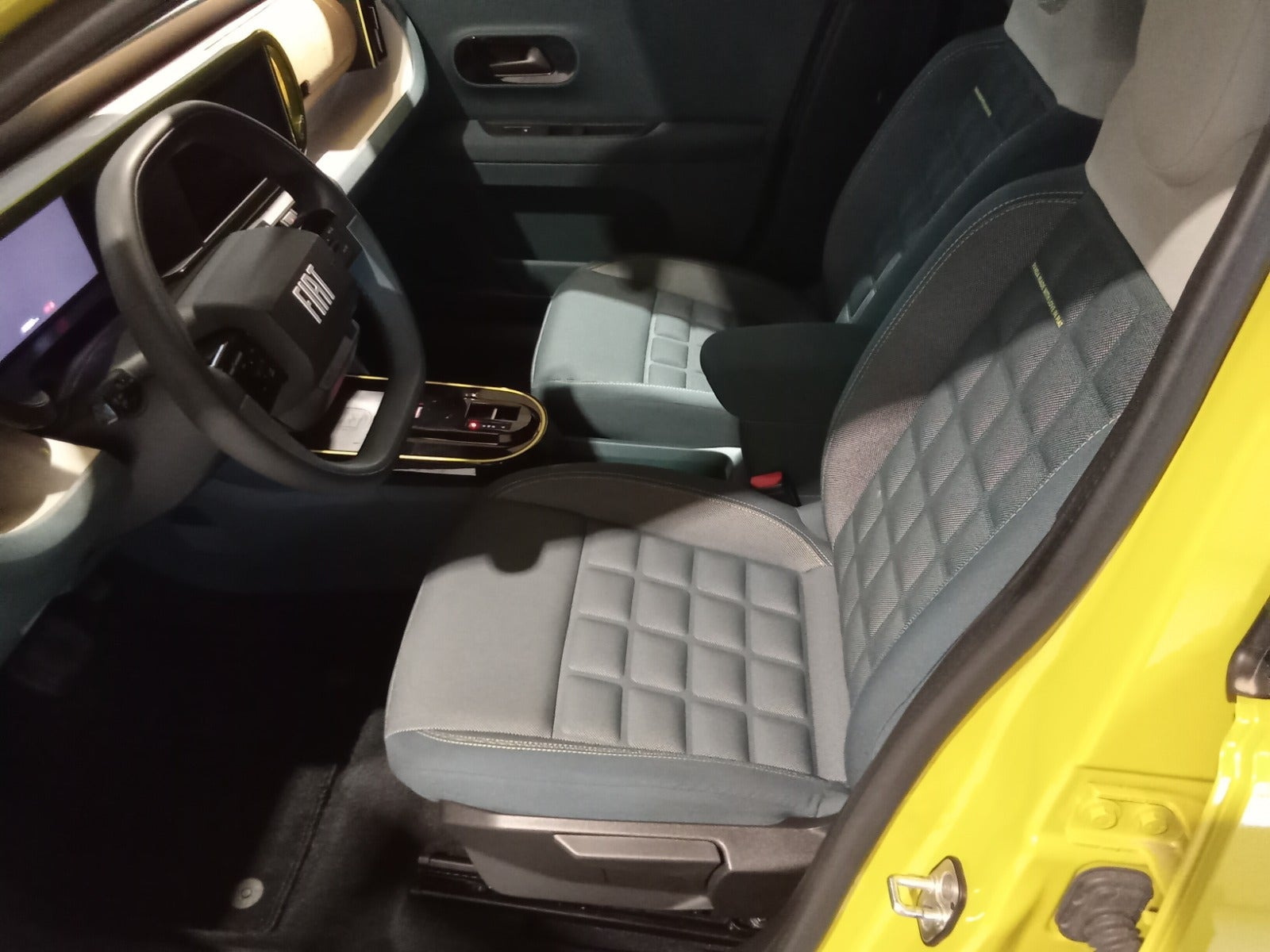 Gul Fiat Grande Panda fra 2025