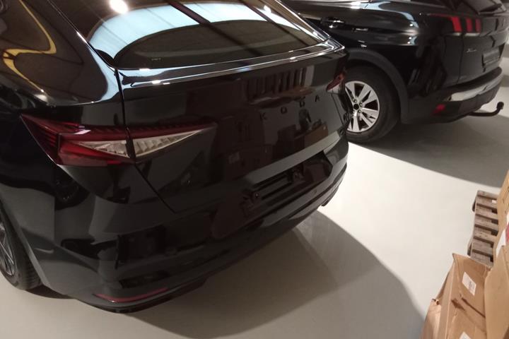 Sort Skoda Enyaq fra 2023