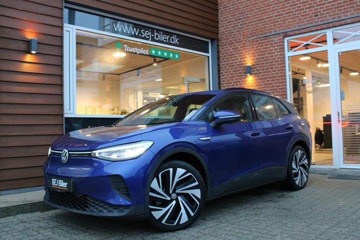 Blå VW ID.4 fra 2022