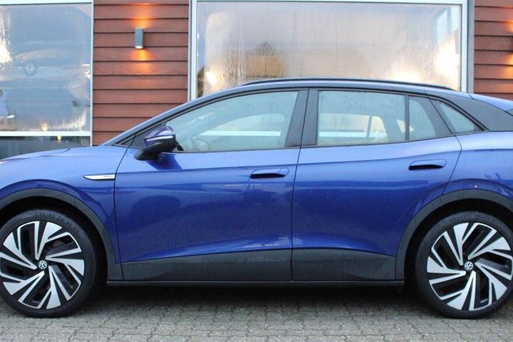 Blå VW ID.4 fra 2022