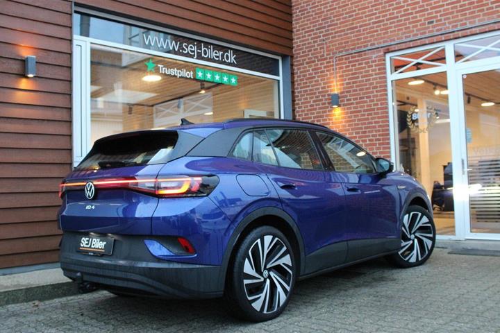 Blå VW ID.4 fra 2022