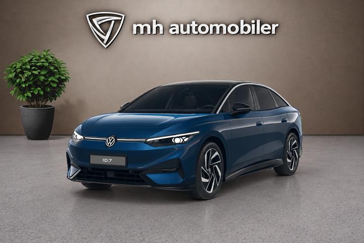 Blå VW ID.7 fra 2026