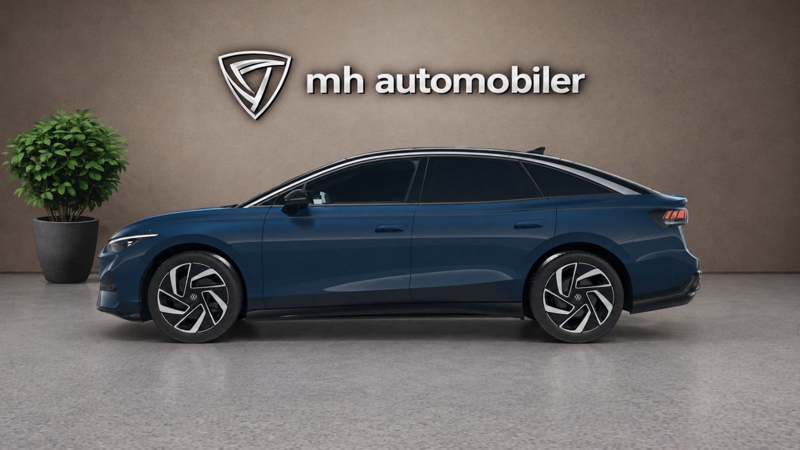 Blå VW ID.7 fra 2026