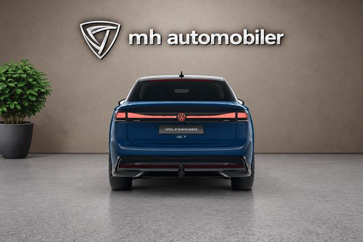 Blå VW ID.7 fra 2026