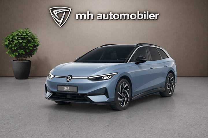 Blå VW ID.7 fra 2026
