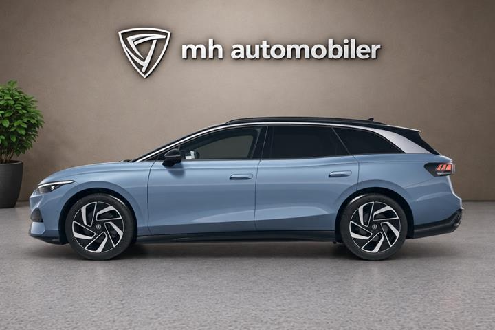 Blå VW ID.7 fra 2026