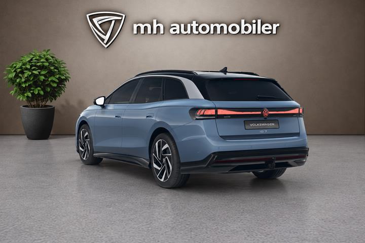 Blå VW ID.7 fra 2026