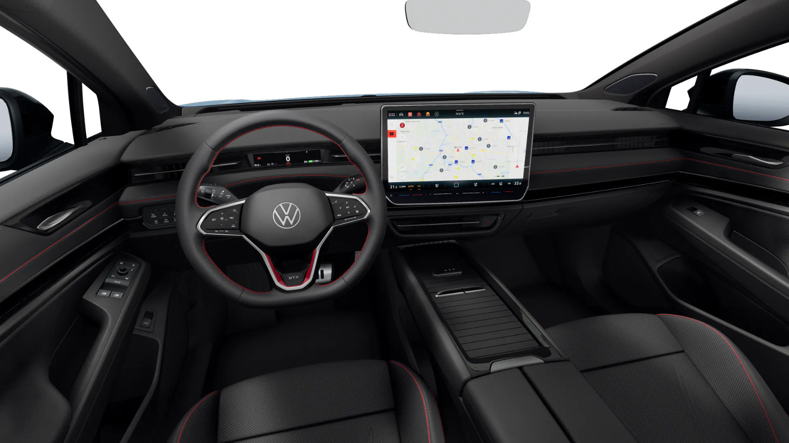 Blå VW ID.7 fra 2026