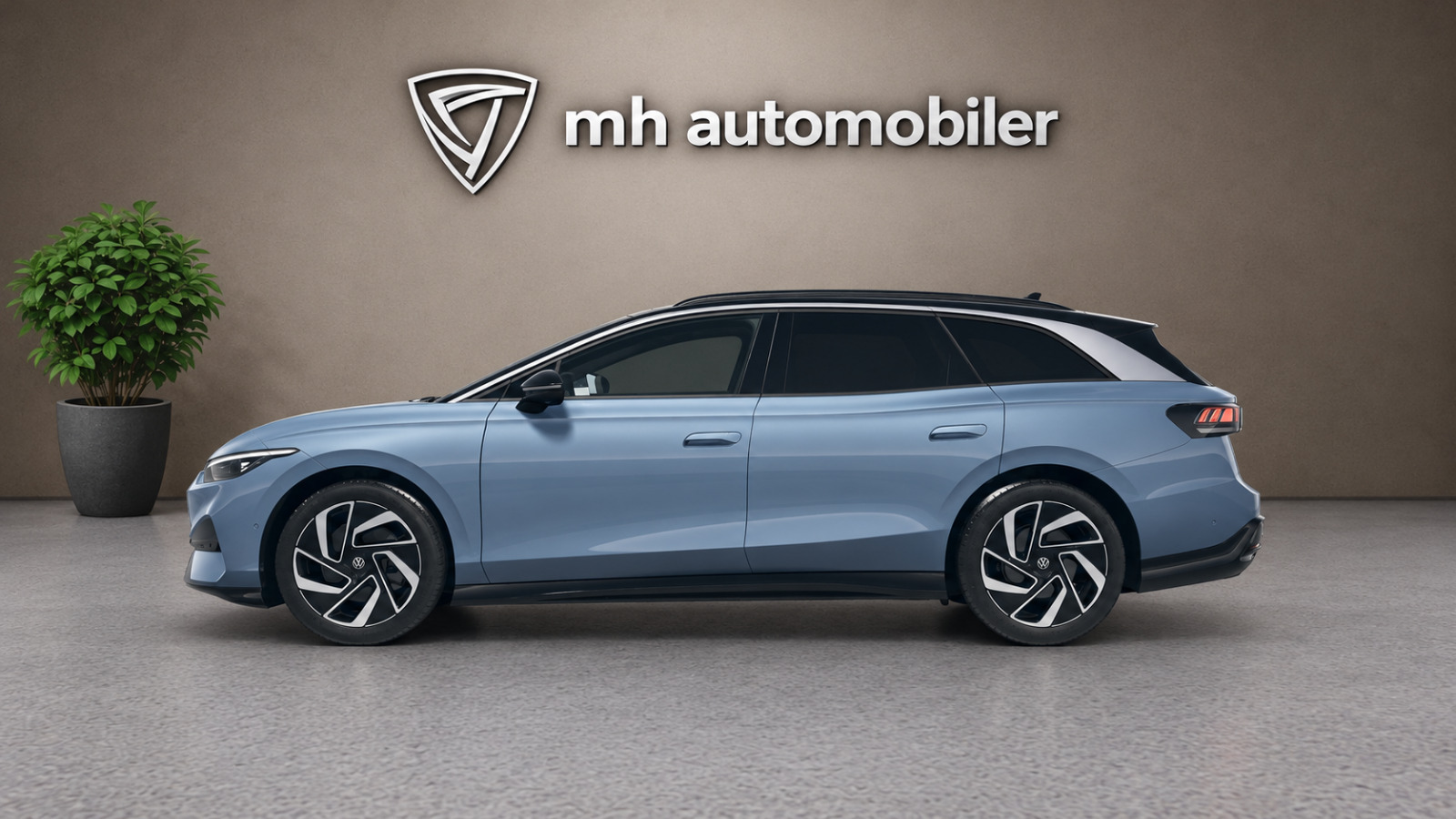 Blå VW ID.7 fra 2026