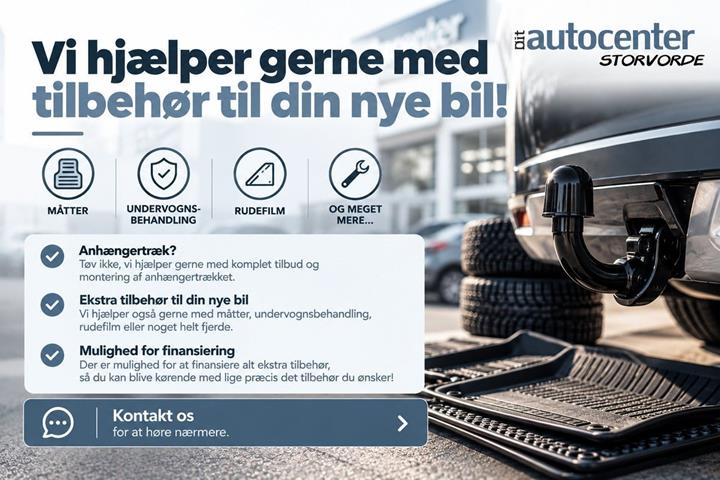 Hvid Mercedes EQS500 SUV fra 2024