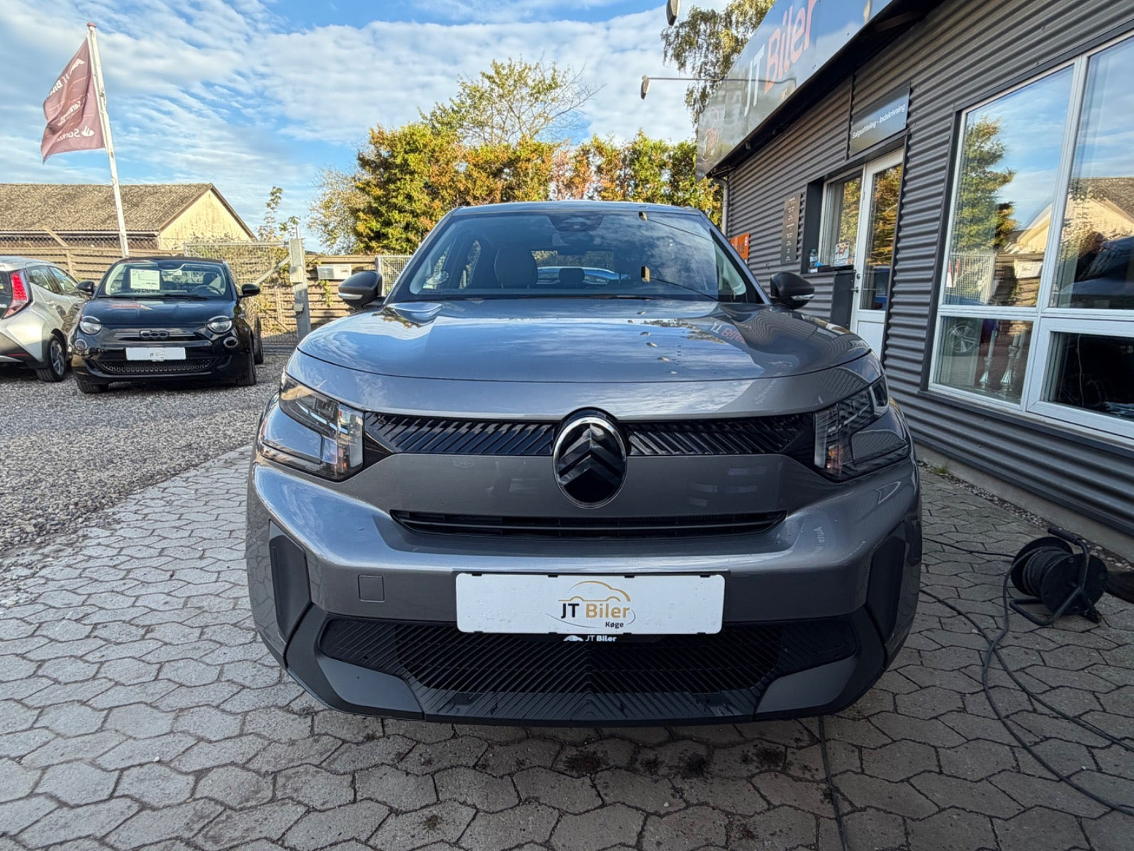 Grå Citroën e-C3 Aircross fra 2025