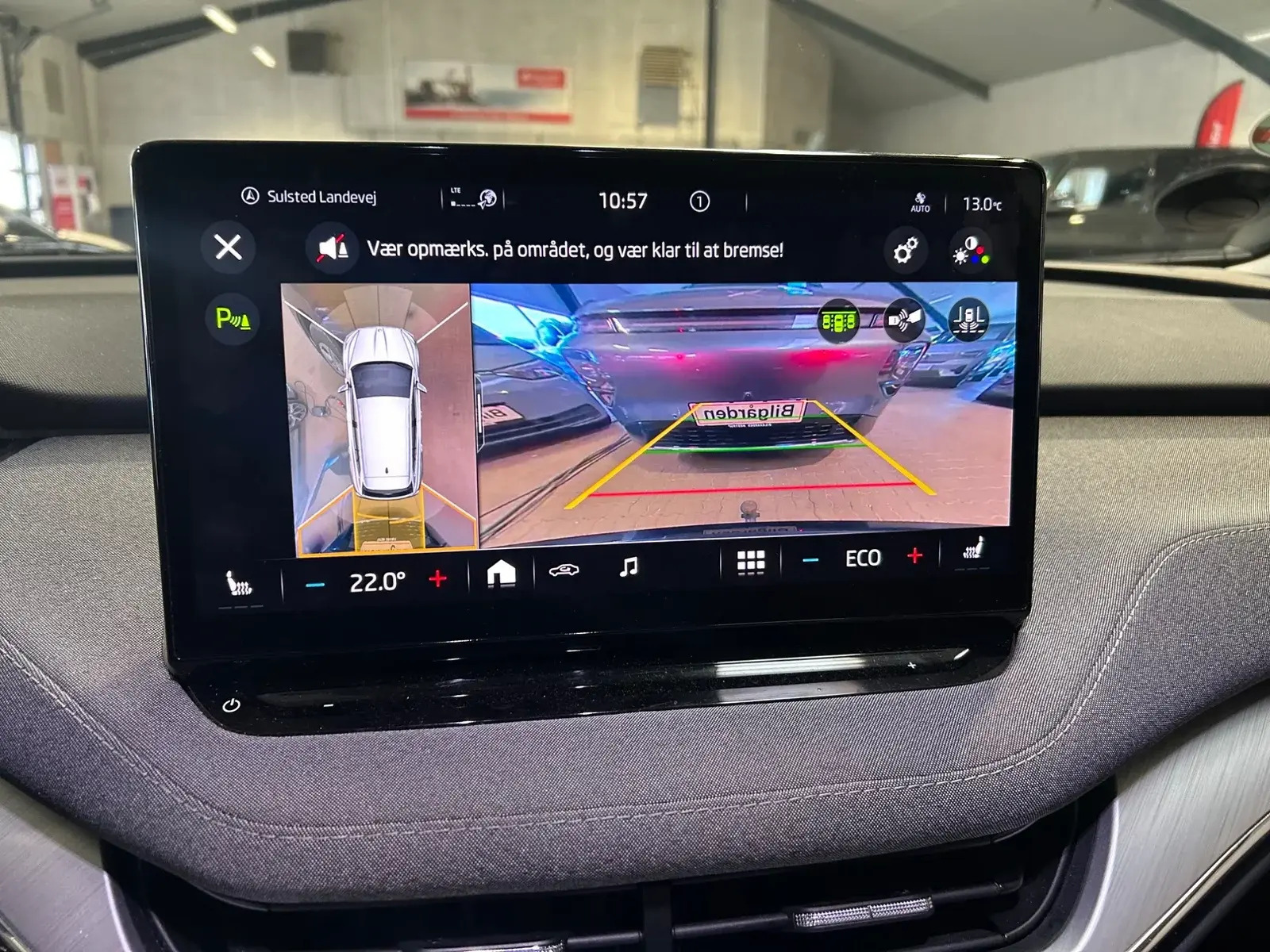 Sort Skoda Enyaq fra 2022
