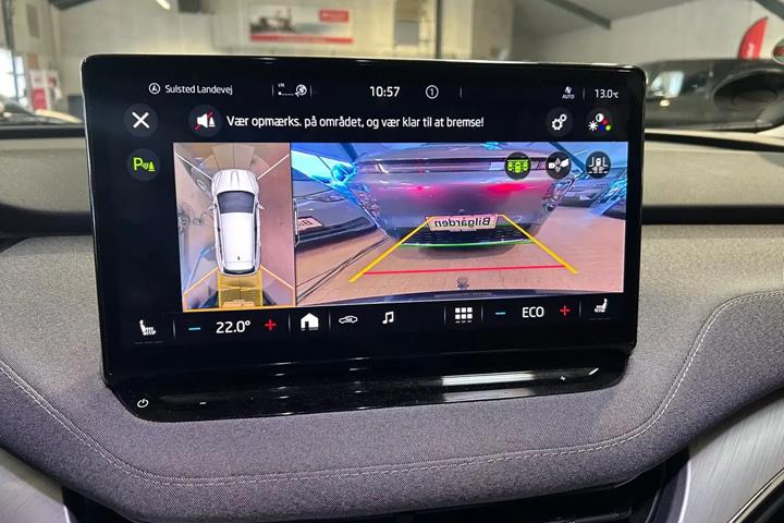 Sort Skoda Enyaq fra 2022